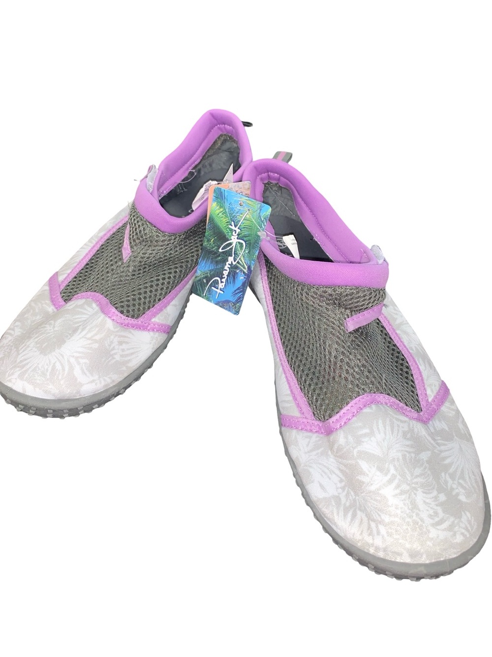 Panama Jack Lilac Sand Dollar Water Shoes Size Large NWT